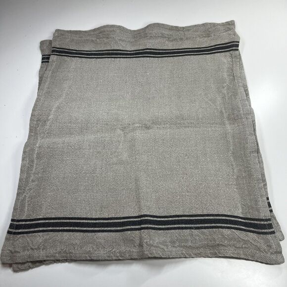 Stunning French THIEFFRY LINEN Napkins (3) Flax & Blue/$162 Retail - Picture 10 of 10